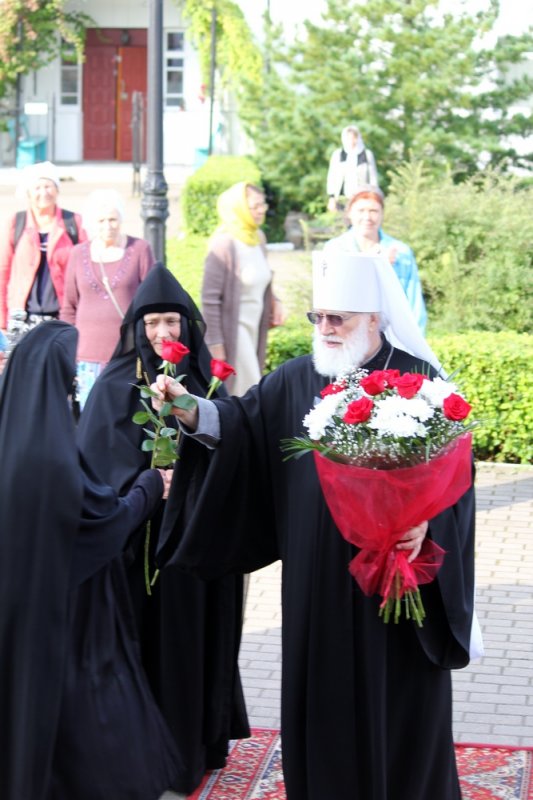 Патриарший экзарх всея Беларуси возглавил богослужения в Полоцком Спасо-Евфросиниевском ставропигиальном женском монастыре
