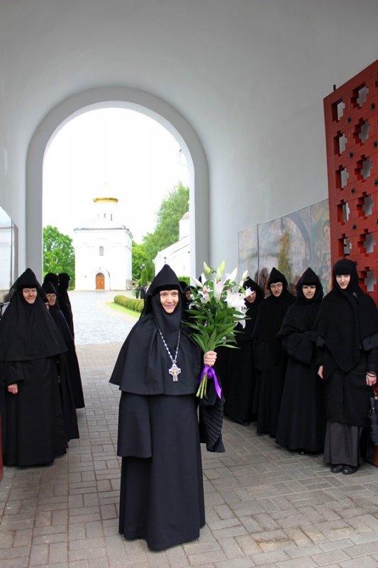 Пребывание сестер женского монастыря Христа Пантократора (о. Корфу, Греция) в Полоцком Спасо-Евфросиниевском женском монастыре