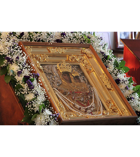 В праздник Похвалы Пресвятой Богородицы в обители состоялись весенние торжества в честь иконы Божией Матери Юровичской-Милосердной