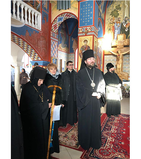 Монахиня Ангелина возведена в сан игумении Барколабовского монастыря