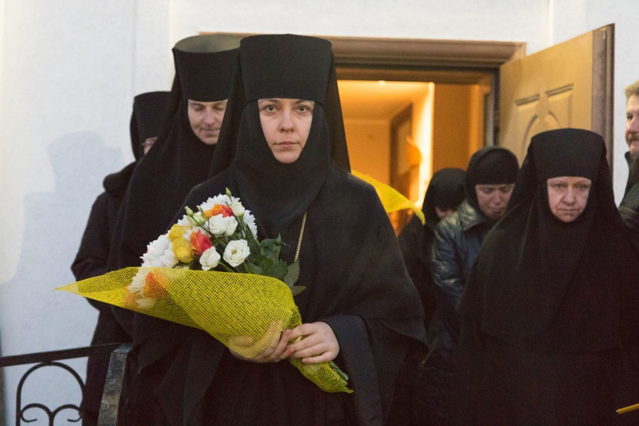 Епископ Порфирий принял участие в торжествах по случаю престольного праздника Спасского женского монастыря в г. Кобрине