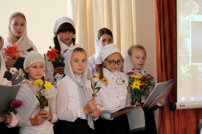 Начало учебного года в Воскресной школе при Спасо-Евфросиниевском монастыре