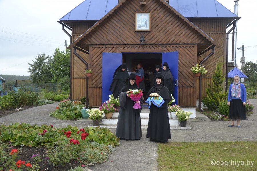 Престольный праздник в Успенском женском монастыре в д. Казимирово