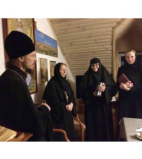 Посещение Свято-Ксениевского женского монастыря игуменией Домникой (Коробейниковой)