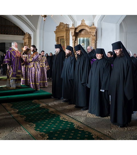 Братия Валаамского монастыря пополнилась 15-ю новыми иноками