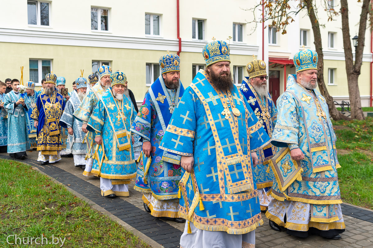 В Жировичской обители состоялось соборное архиерейское богослужение