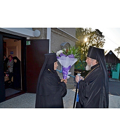 В праздник Покрова Пресвятой Богородицы состоялось торжественное Богослужение архиерейским чином в Хойникской обители