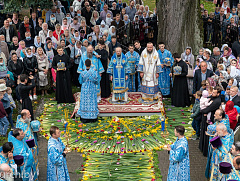28 августа председатель Синодального отдела по делам монастырей БПЦ епископ Порфирий принял участие в престольных торжествах Успенского Жировичского монастыря
