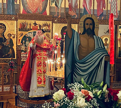 В Зосимо-Савватиевском Велико-Кракотском мужском монастыре встретили праздник Воскресения Христова