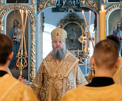 В Жировичском монастыре молитвенно почтили годовщину служения наместником монастыря архиепископа Гурия