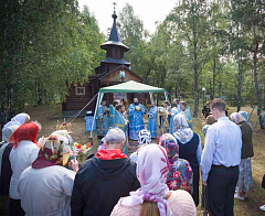 10 августа подворье Гомельского мужского монастыря в деревне Терюха отметило 20-летие своего образования