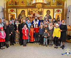 Детская Божественная литургия в Никольском монастыре