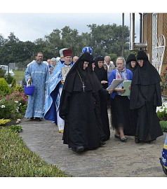 Престольный праздник в Успенском женском монастыре в д. Казимирово