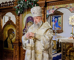 Архиепископ Брестский и Кобринский Иоанн поздравил насельниц Спасского монастыря Кобрина с праздником Рождества Христова