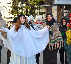 В Никольском монастыре Гомеля прошло Рождественское представление для детей из многодетных и опекунских семей
