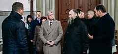 Министр культуры Республики Беларусь Анатолий Маркевич посетил Жировичский монастырь