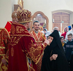 Монашествующие монастырей Полоцкой епархии приняли участие в праздновании, посвященном памяти священномученика Константина Жданова [+ВИДЕО]