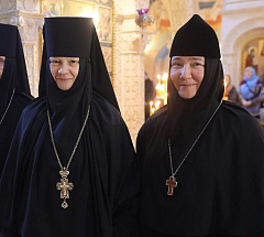 Игумения Параскева (Ельская) приняла участие в торжествах по случаю 30-летия возрождения Зачатьевского монастыря Москвы