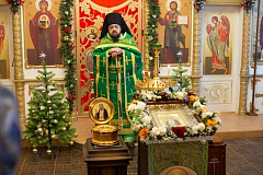 В день памяти преподобного Серафима Саровского в Юровичском монастыре молитвенно встретили престольный праздник домового храма