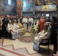 Патриарх Сербский Порфирий посетил монастырь Новая Грачаница ― символ сербской диаспоры в США