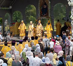 Патриарший Экзарх всея Беларуси возглавил торжества в Заславле по случаю 1030-летия Православия на белорусских землях