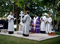 В Троице-Сергиевой лавре освящена новая монастырская костница