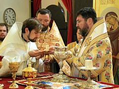 9 октября епископ Бобруйский и Быховский Серафим совершил иерейскую хиротонию насельника Прощанской пустыни