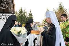 В день памяти праведной Софии Слуцкой Патриарший Экзарх всея Беларуси совершил Литургию в Софийском монастыре Слуцка
