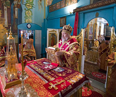 В Иоанно-Кормянском монастыре почтили день преставления праведного Иоанна, чудотворца Кормянского