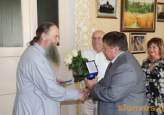 26 июля наместнику Жировичского монастыря архиепископу Гурию вручили награду – «Знак Пашаны»