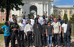Учащиеся подготовительного курса СПбДА совершили паломничество в Николо-Угрешский монастырь