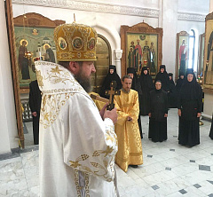 Председатель Синодального отдела по монастырям БПЦ епископ Лидский и Сморгонский Порфирий посетил Елисаветинский монастырь в городе Минске