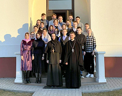 В Спасском монастыре города Кобрина состоялась встреча с молодежным братством