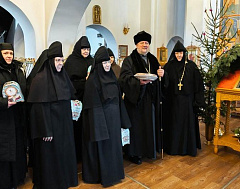 Епископ Полоцкий и Глубокский Игнатий поздравил насельниц женских монастырей епархии с Рождеством Христовым