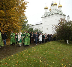 22 сентября в Иосифо-Волоцком монастыре прошли торжества в честь основателя обители