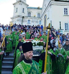 В Почаевской лавре состоялись торжества по случаю 20-летия прославления преподобного Амфилохия Почаевского