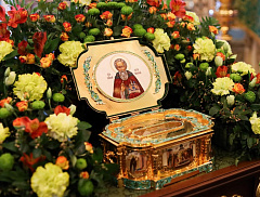 В епархии Белорусского Экзархата будут принесены для поклонения верующих мощи преподобного Сергия Радонежского