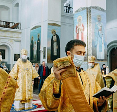 В Жировичской обители молились о здравии Святейшего Патриарха Кирилла