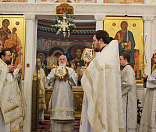 42-Предстоятель Белорусской Православной Церкви совершил Божественную литургию в Спасо-Евфросиниевском монастыре