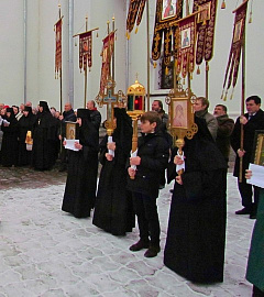 Торжества в день памяти святителя Николая архиепископа Мир Ликийских в Свято-Никольском женском монастыре г. Могилева