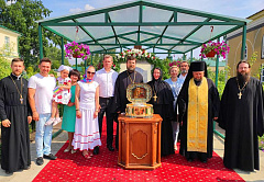 26 июля в женский монастырь святых Жен-Мироносиц г. Бобруйска прибыл ковчег с частицей мощей святого благоверного князя Александра Невского