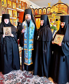 В среду Страстной седмицы в Мироносицком монастыре Бобруйска состоялся иноческий постриг