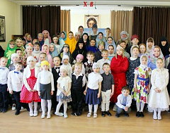 В воскресной школе Спасо-Евфросиниевского монастыря в Полоцке прошел праздничный пасхальный концерт