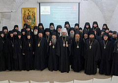 В Старицком Успенском монастыре состоялась конференция для монашествующих «Глобальные вызовы современности и духовный выбор человека»