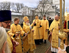 Престольный праздник отметили в Никольской женской обители города Могилева