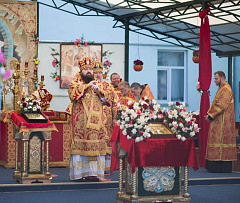 В Тихвинском монастыре Гомеля почтили память святой блаженной Матроны Московской