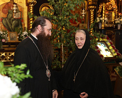 Епископ Гродненский и Волковысский Антоний посетил ставропигиальный женский монастырь Рождества Богородицы г. Гродно