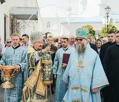 В Успенском Жировичском монастыре встретили престольный праздник