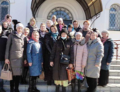 Преподаватели воскресных школ Гомельской епархии посетили с культурологической экскурсией Барколабовский женский монастырь