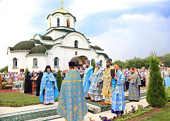 В Барколабовском женском монастыре прошли торжества в честь Барколабовской иконы Божией Матери
